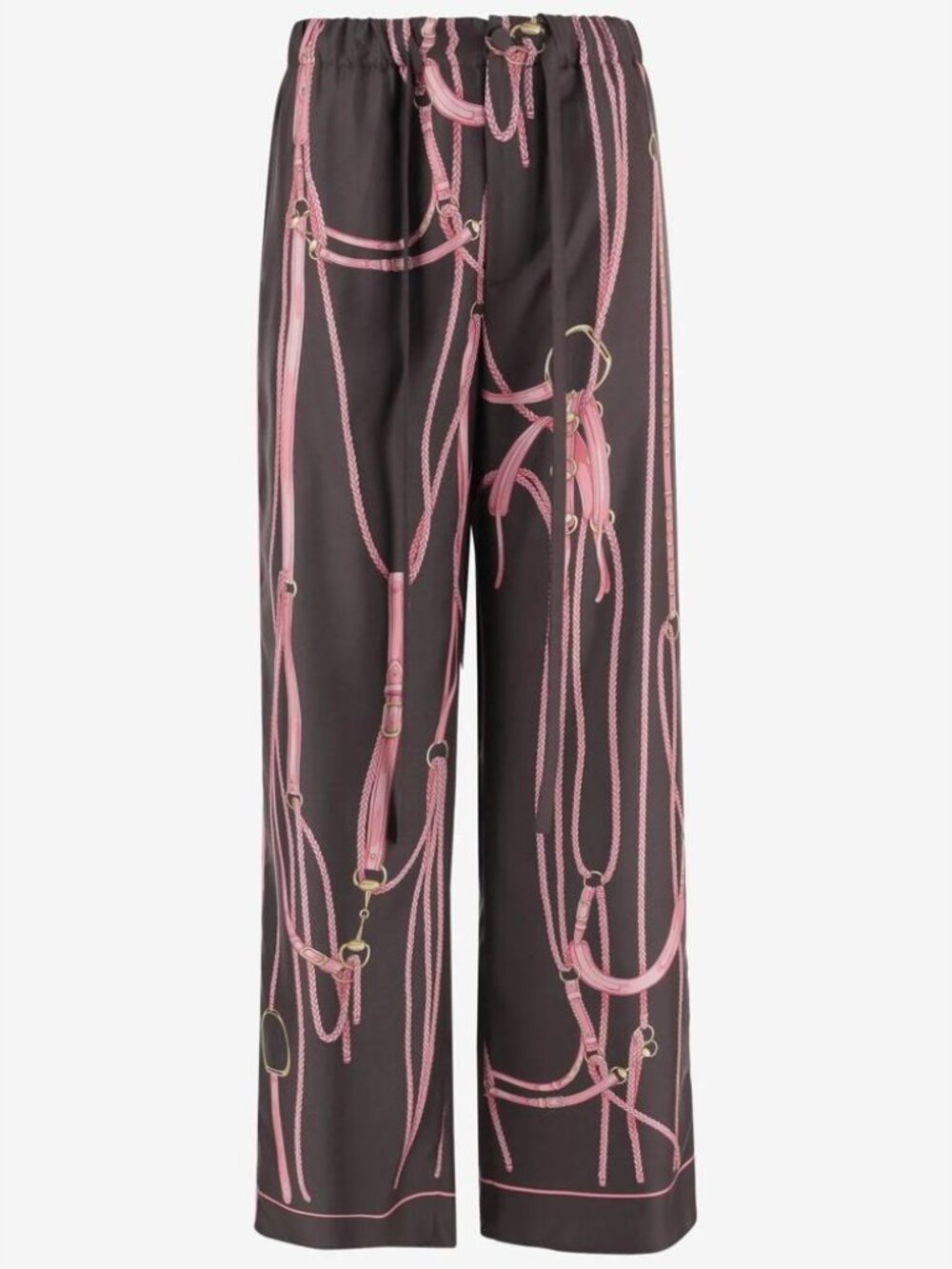 Gucci Silk Pants Tag Size 46 Women